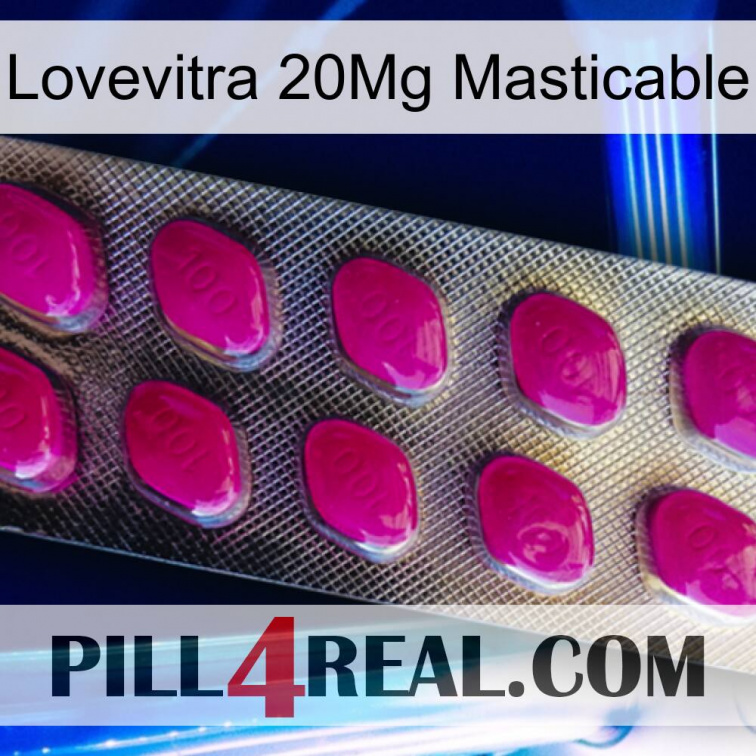 Lovevitra Chewable 20Mg 09